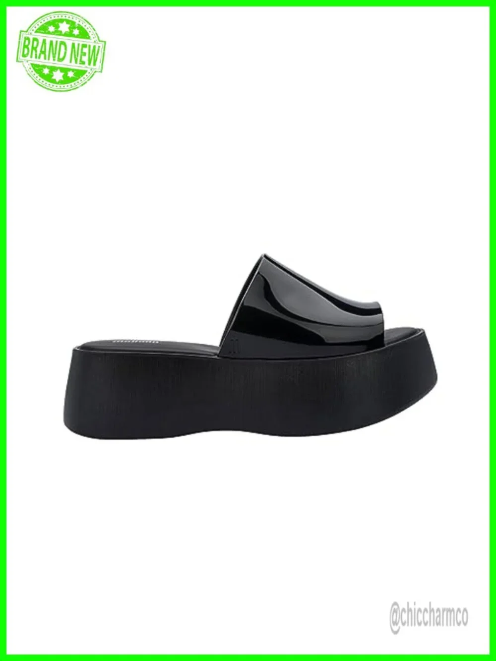 Platform Slide Sandals - Jelly Chunky 2.5